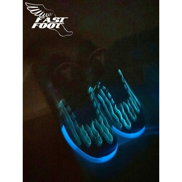 快腳🔎 Nike Kobe 5 Protro X-Ray 夜光 科比 萬聖節 籃球鞋 藍 HJ4303-400-細節圖8