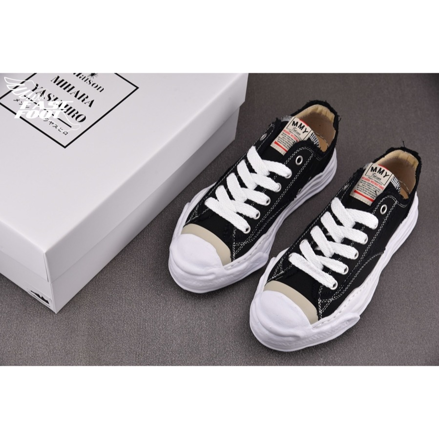 快腳🔎 MMY Maison Mihara Yasuhiro Hank 黑色 溶解鞋 偏大-細節圖3