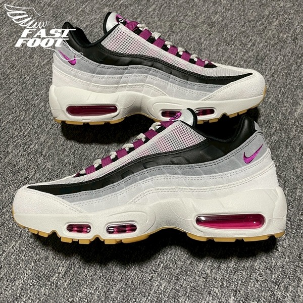快腳🔎 NIKE SB AIR MAX 95 HF7545-100 粉紫 米色 漸層 Cactus Flower-細節圖4