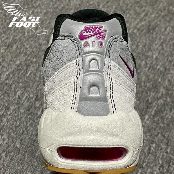 快腳🔎 NIKE SB AIR MAX 95 HF7545-100 粉紫 米色 漸層 Cactus Flower-細節圖7