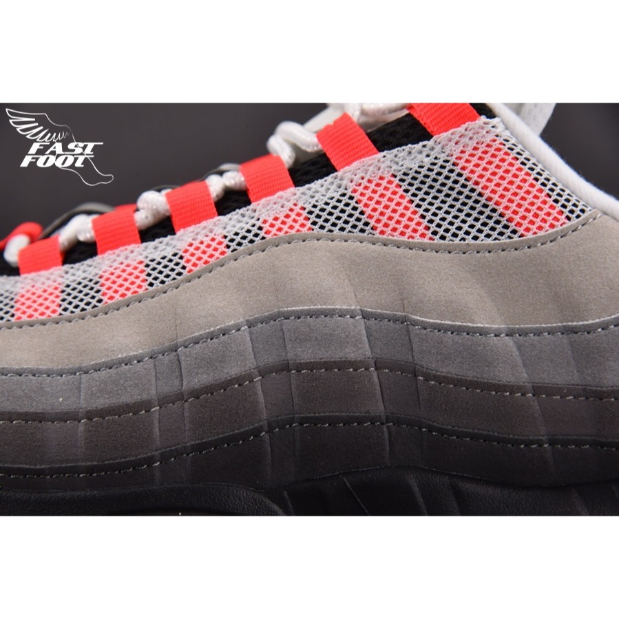 快腳🔎 NIKE AIR MAX 95 SOLAR RED 灰粉 慢跑鞋 IM7410-001-細節圖7