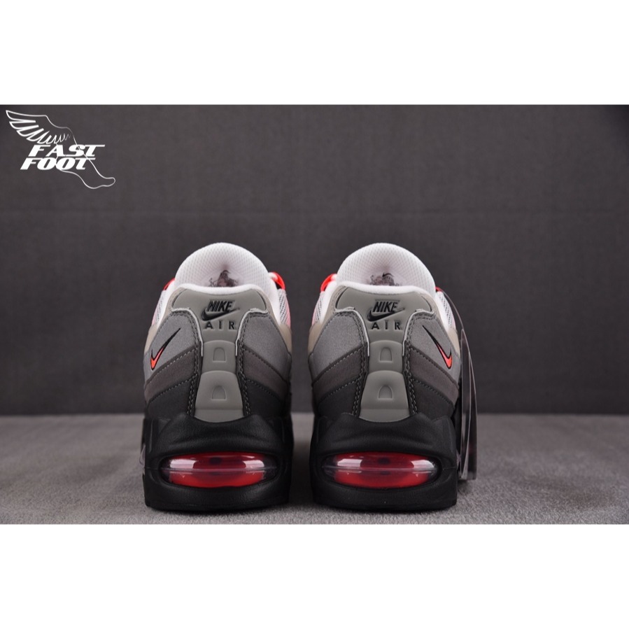 快腳🔎 NIKE AIR MAX 95 SOLAR RED 灰粉 慢跑鞋 IM7410-001-細節圖9