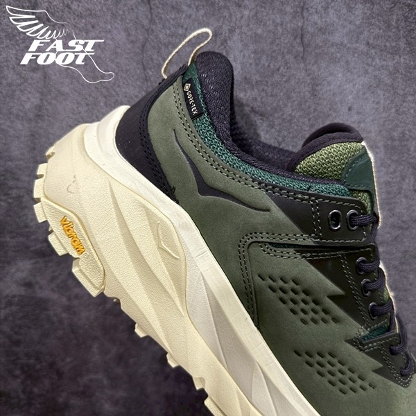 快腳🔎 END x Hoka One Kaha Low GTX GORE-TEX 綠 1155730-CVF 登山靴-細節圖6