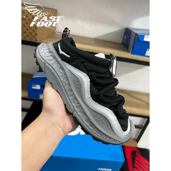 快腳🔎 Hoka One One Ora Primo 碳黑 黑 灰 1141570-BBNB-細節圖2