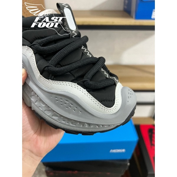 快腳🔎 Hoka One One Ora Primo 碳黑 黑 灰 1141570-BBNB-細節圖4