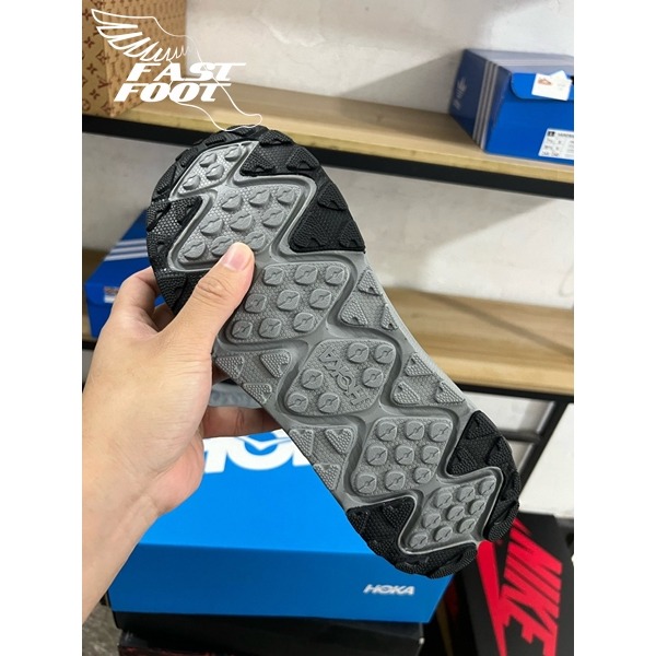 快腳🔎 Hoka One One Ora Primo 碳黑 黑 灰 1141570-BBNB-細節圖8