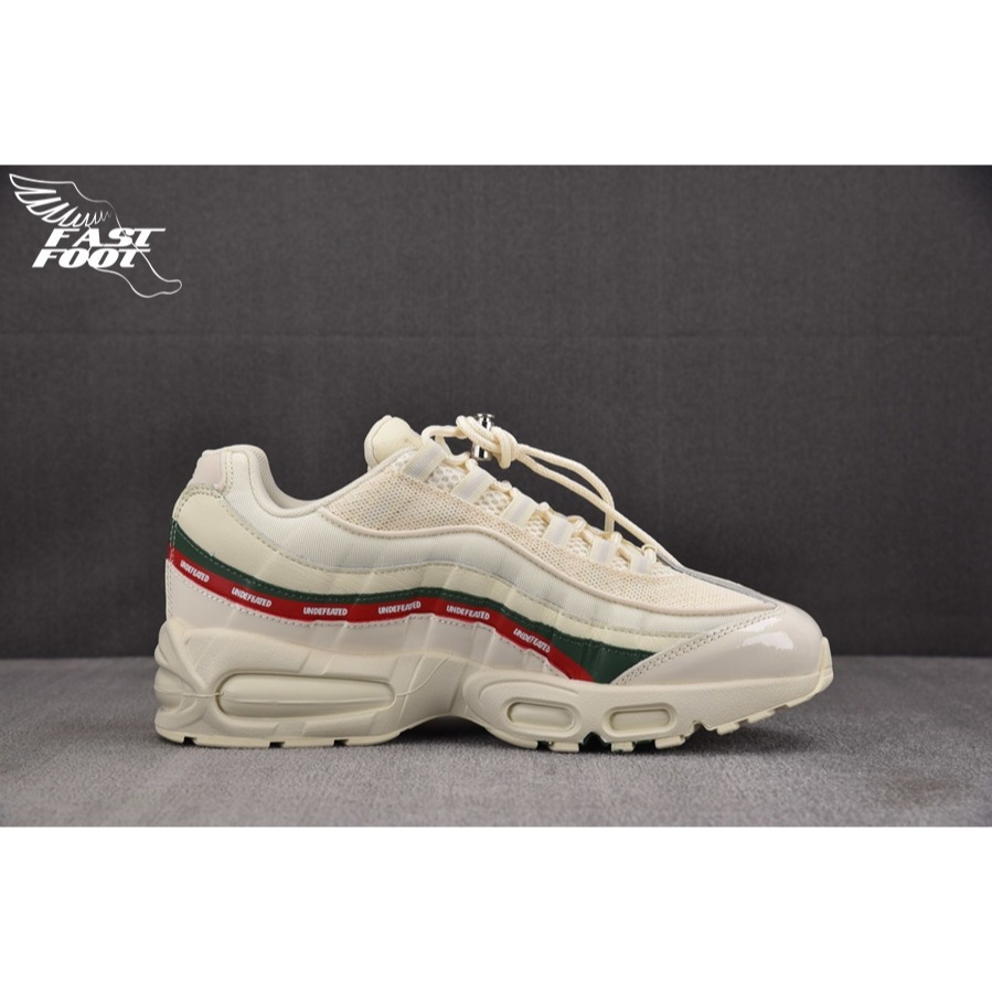 快腳🔎 Nike Air Max 95 UNDEFEATED 米白 氣墊 慢跑鞋 聯名款 IB4453-100-細節圖2