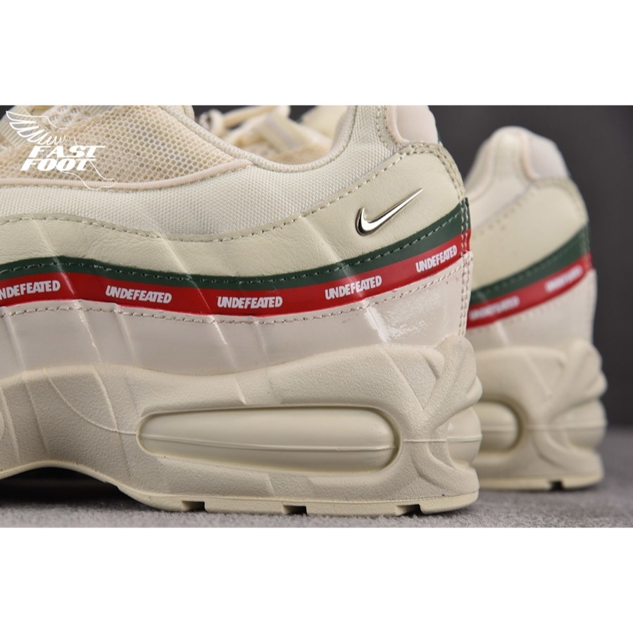 快腳🔎 Nike Air Max 95 UNDEFEATED 米白 氣墊 慢跑鞋 聯名款 IB4453-100-細節圖8