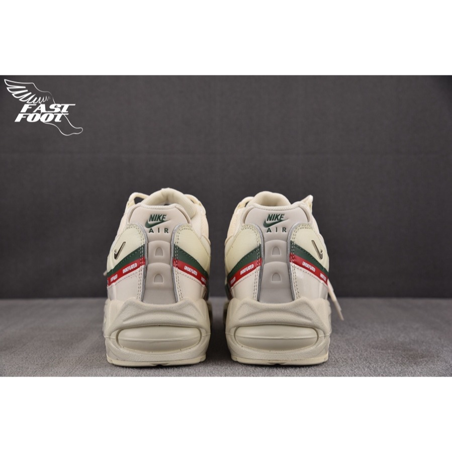快腳🔎 Nike Air Max 95 UNDEFEATED 米白 氣墊 慢跑鞋 聯名款 IB4453-100-細節圖9