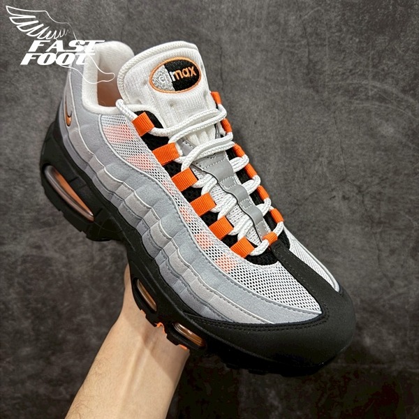 快腳🔎 Nike Air Max 95 OG Bright Mandarin 2.0 灰橘 HM4740-101-細節圖3