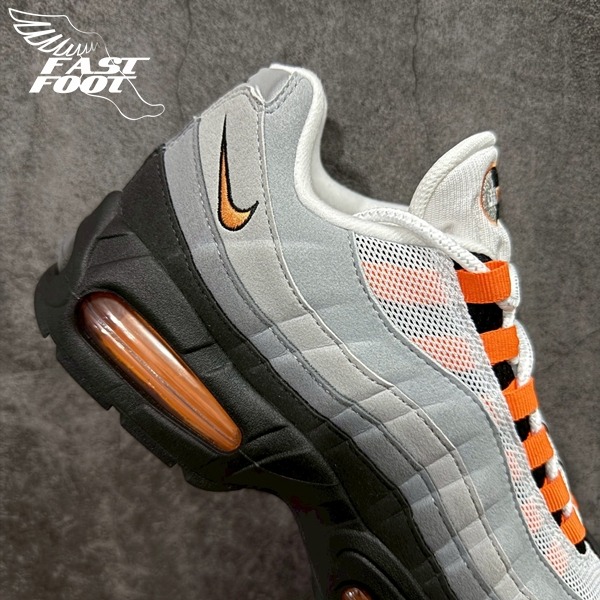 快腳🔎 Nike Air Max 95 OG Bright Mandarin 2.0 灰橘 HM4740-101-細節圖5