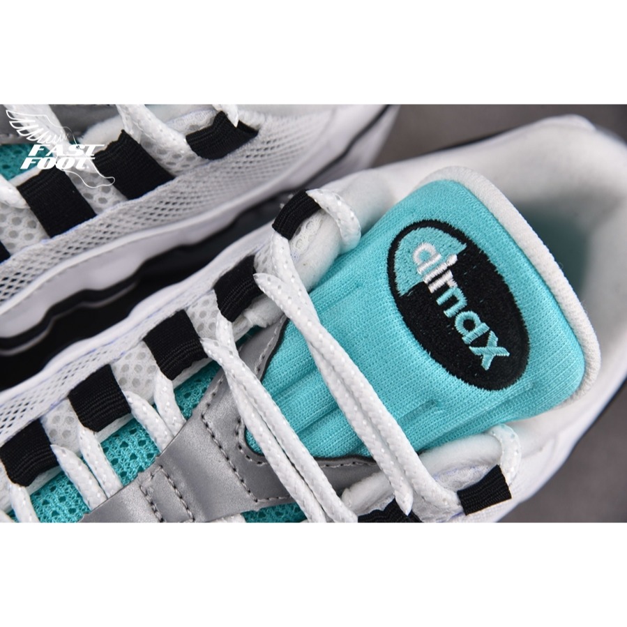 快腳🔎 NIKE AIR MAX 95 OG BLACK BORDER IM7409-100 斑馬 慢跑鞋-細節圖5