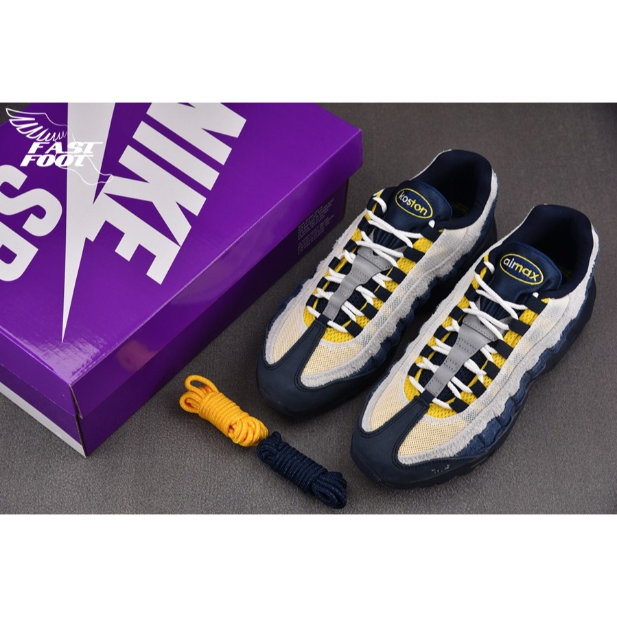 快腳🔎 Eric Koston x Nike SB Air Max 95 藍黃 聯名 HQ8492-400-細節圖3