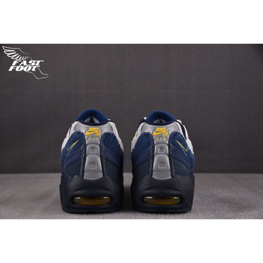 快腳🔎 Eric Koston x Nike SB Air Max 95 藍黃 聯名 HQ8492-400-細節圖9