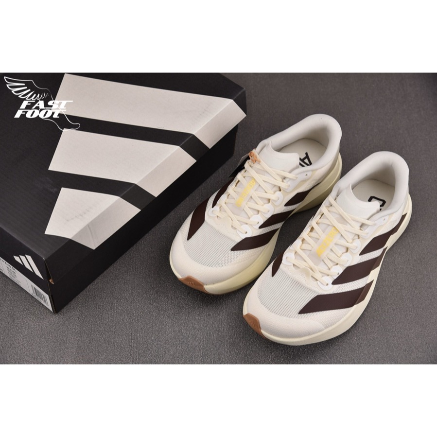 快腳🔎 ADIDAS ADIZERO EVO SL 馬拉松 男女鞋 跑步 慢跑鞋 米咖啡配色 KK1348-細節圖3