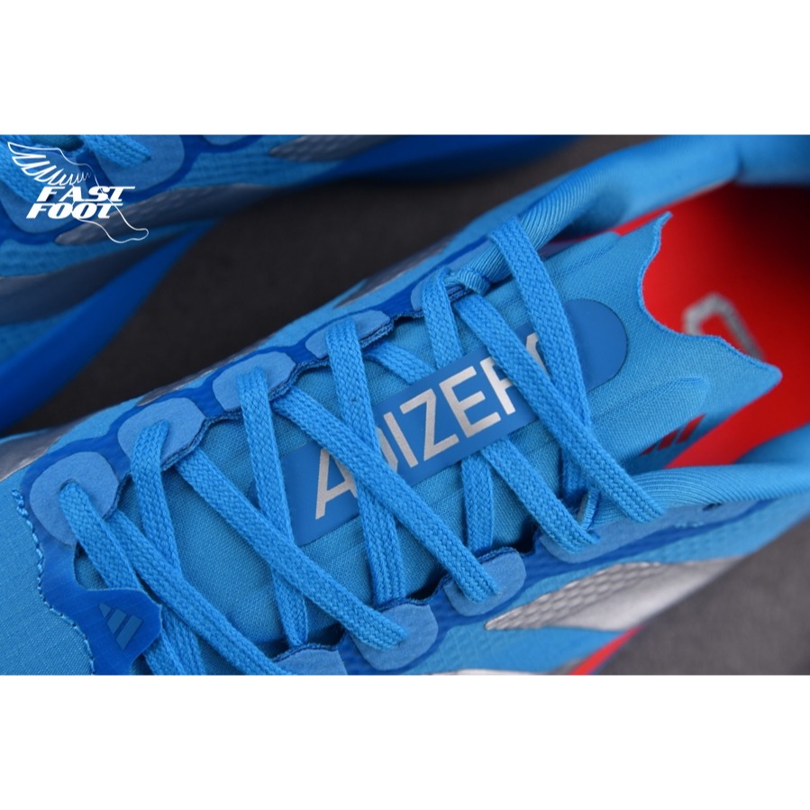 快腳🔎 ADIDAS ADIZERO EKIDEN EVO SL 慢跑鞋 緩震 箱根限定 藍銀 JR2023-細節圖4