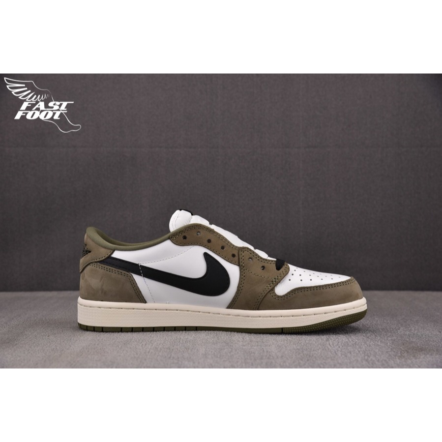 快腳🔎 2026 Air Jordan 1 Low OG Medium Olive 橄欖綠 HQ6998-200-細節圖2