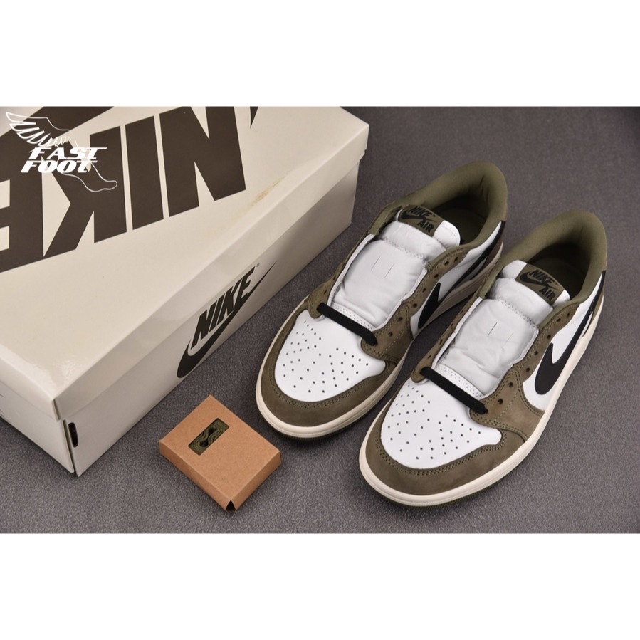 快腳🔎 2026 Air Jordan 1 Low OG Medium Olive 橄欖綠 HQ6998-200-細節圖3