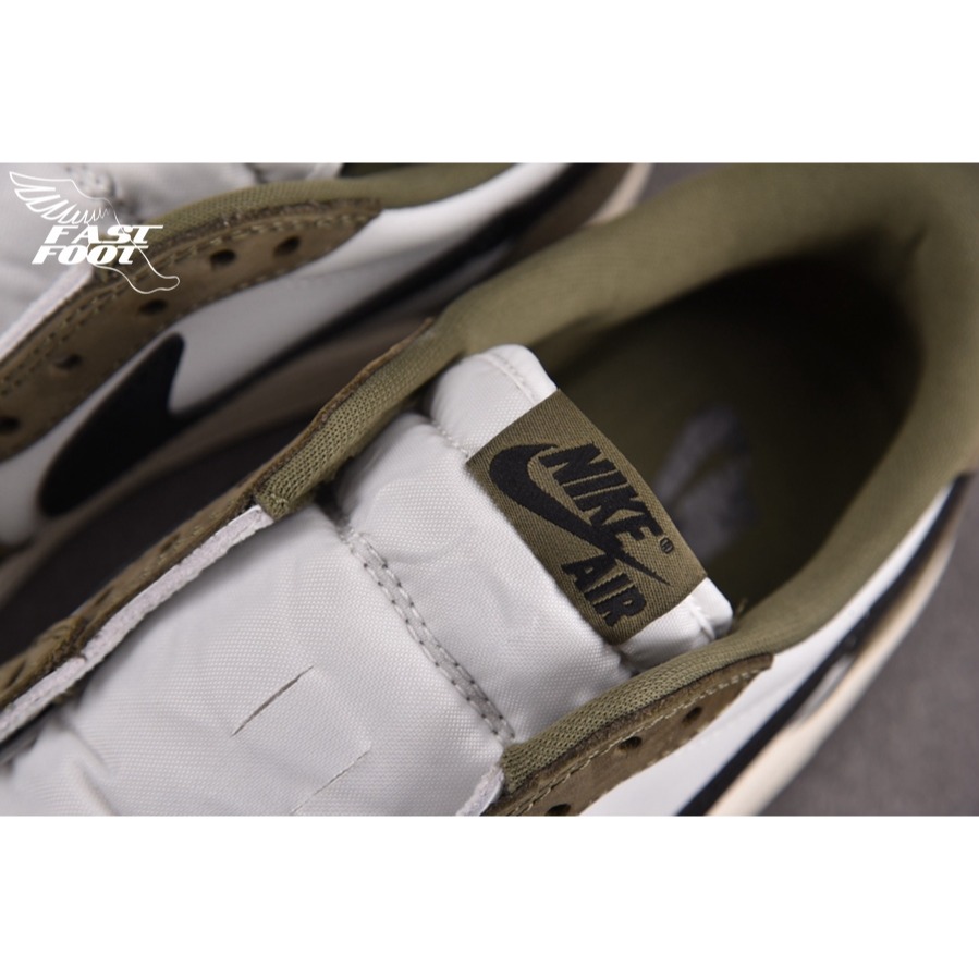 快腳🔎 2026 Air Jordan 1 Low OG Medium Olive 橄欖綠 HQ6998-200-細節圖4