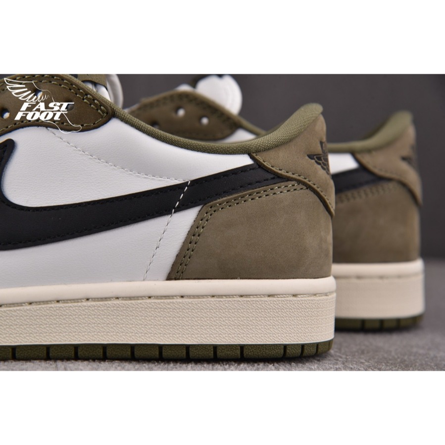 快腳🔎 2026 Air Jordan 1 Low OG Medium Olive 橄欖綠 HQ6998-200-細節圖7