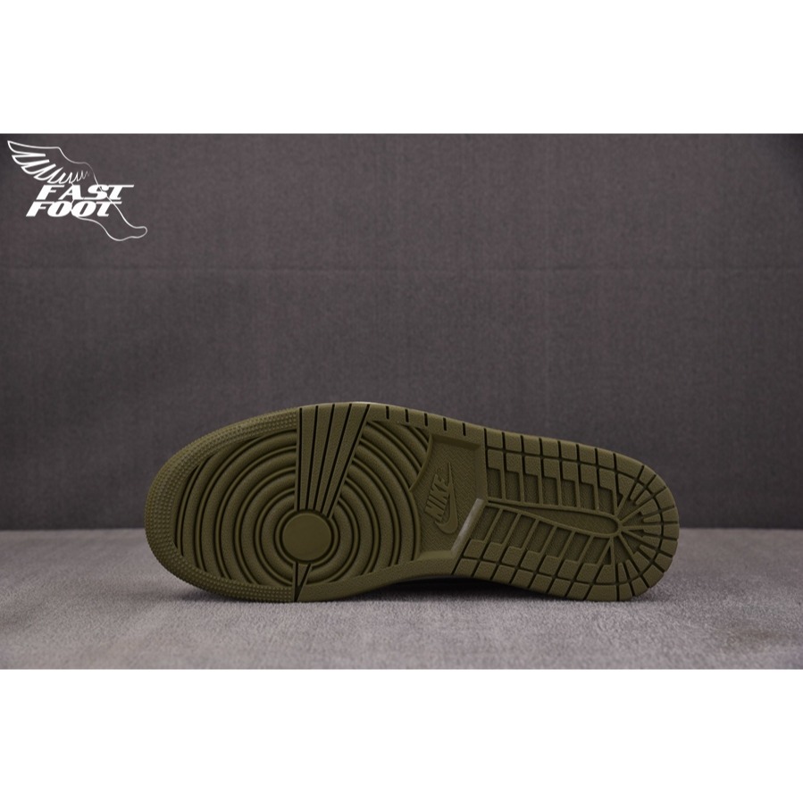 快腳🔎 2026 Air Jordan 1 Low OG Medium Olive 橄欖綠 HQ6998-200-細節圖9