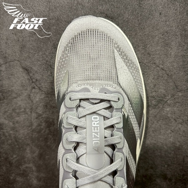 快腳🔎 adidas Adizero Evo SL Grey Silver 狼灰 灰銀 慢跑鞋 KJ9664-細節圖3