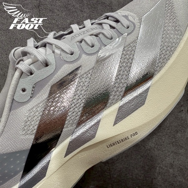 快腳🔎 adidas Adizero Evo SL Grey Silver 狼灰 灰銀 慢跑鞋 KJ9664-細節圖5