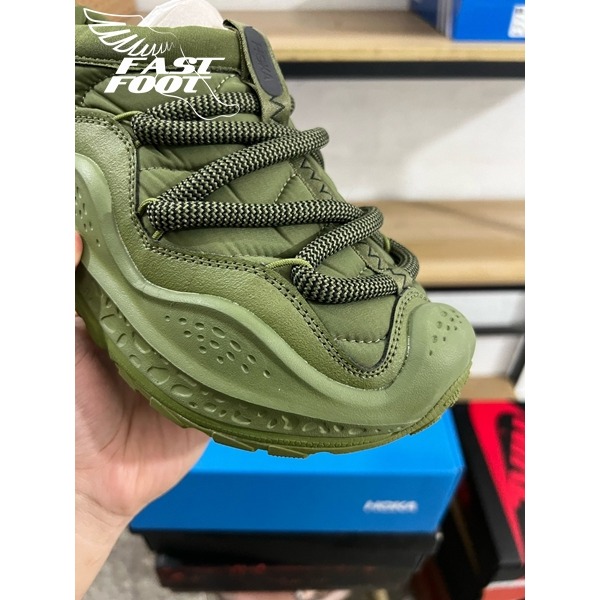 快腳🔎 Hoka Ora Primo 毛毛蟲 恢復鞋 懶人鞋 軍綠 1141570-FFR-細節圖6