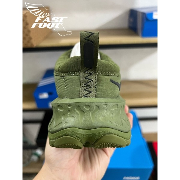 快腳🔎 Hoka Ora Primo 毛毛蟲 恢復鞋 懶人鞋 軍綠 1141570-FFR-細節圖8