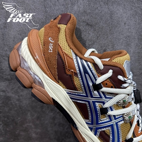 快腳🔎 asics x TOGA GEL-CUMULUS 16 TG 聯名 棕色 銀飾 1203A838-200-細節圖6