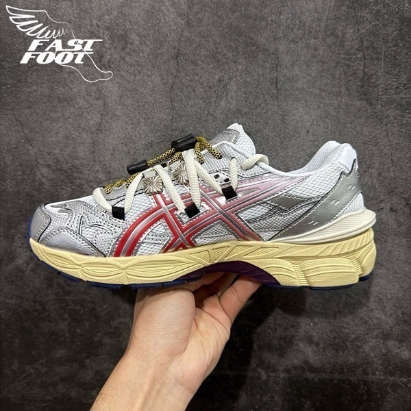 快腳🔎 asics x TOGA GEL-CUMULUS 16 TG 聯名 白銀 銀飾 1203B115-100-細節圖2