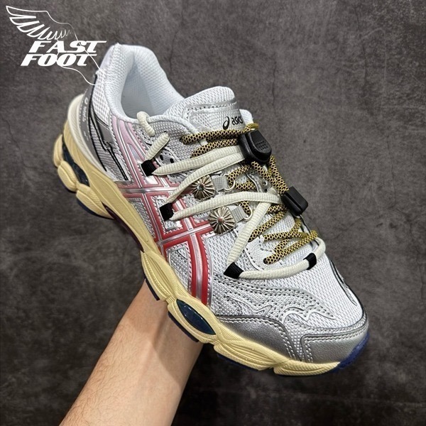 快腳🔎 asics x TOGA GEL-CUMULUS 16 TG 聯名 白銀 銀飾 1203B115-100-細節圖3