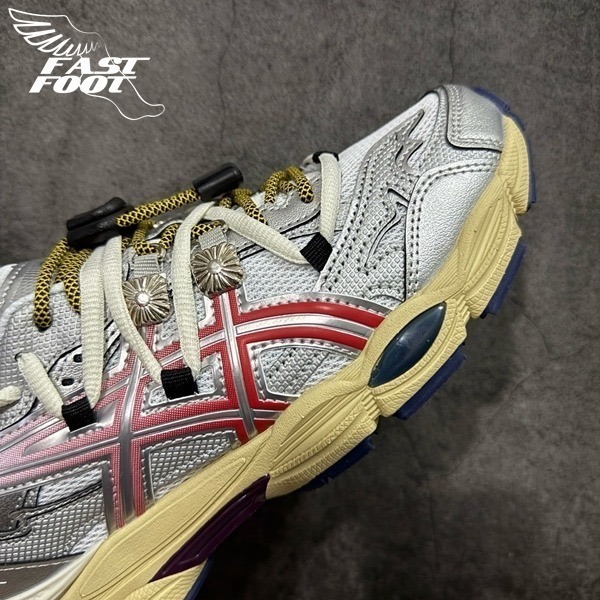 快腳🔎 asics x TOGA GEL-CUMULUS 16 TG 聯名 白銀 銀飾 1203B115-100-細節圖5