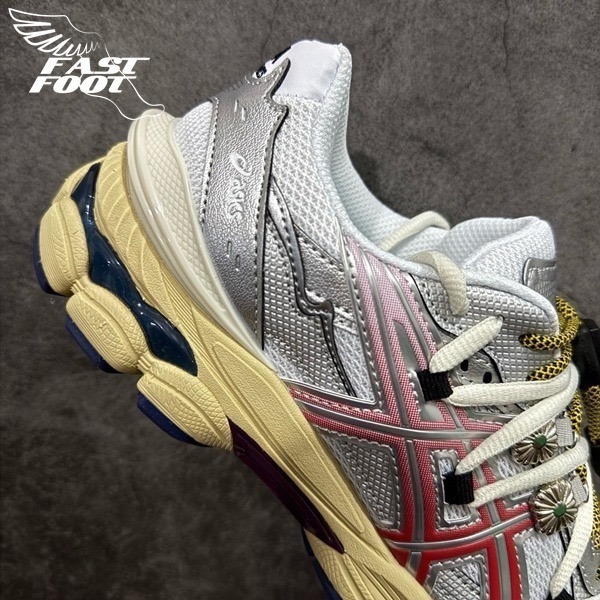 快腳🔎 asics x TOGA GEL-CUMULUS 16 TG 聯名 白銀 銀飾 1203B115-100-細節圖6