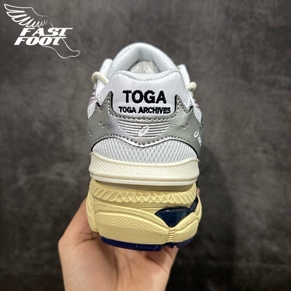 快腳🔎 asics x TOGA GEL-CUMULUS 16 TG 聯名 白銀 銀飾 1203B115-100-細節圖8