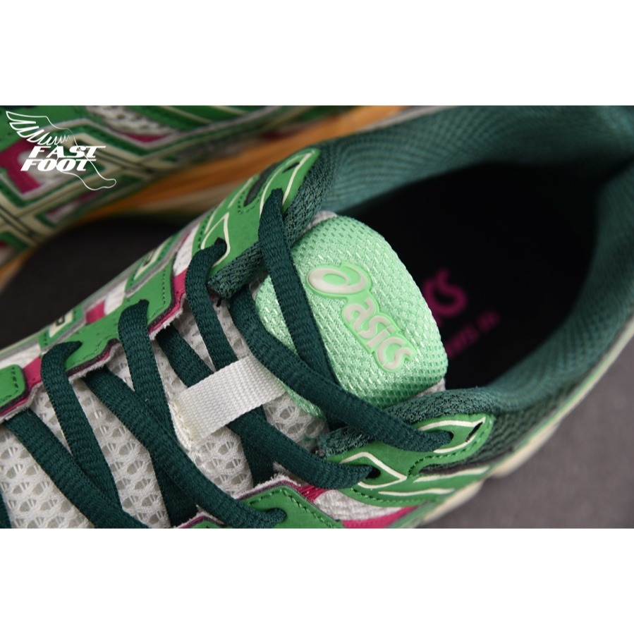 快腳🔎 Asics Gel-Cumulus 16 粉綠 復古 慢跑鞋 1203A763-100-細節圖5