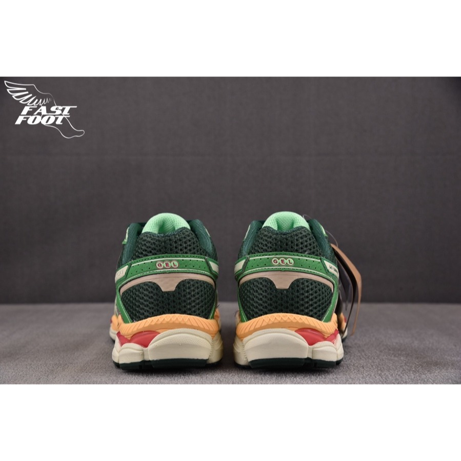 快腳🔎 Asics Gel-Cumulus 16 粉綠 復古 慢跑鞋 1203A763-100-細節圖10