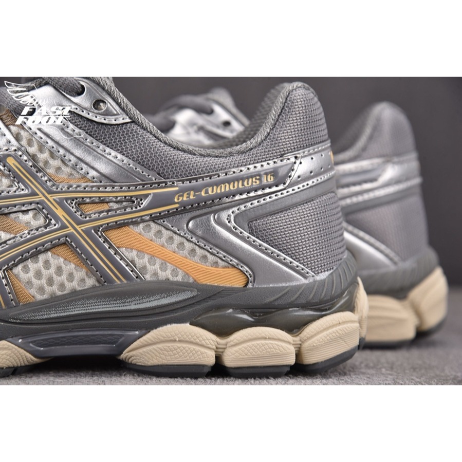 快腳🔎 Asics GEL-Cumulus 16  米灰 復古跑鞋 亞瑟士 1203A733-101-細節圖10