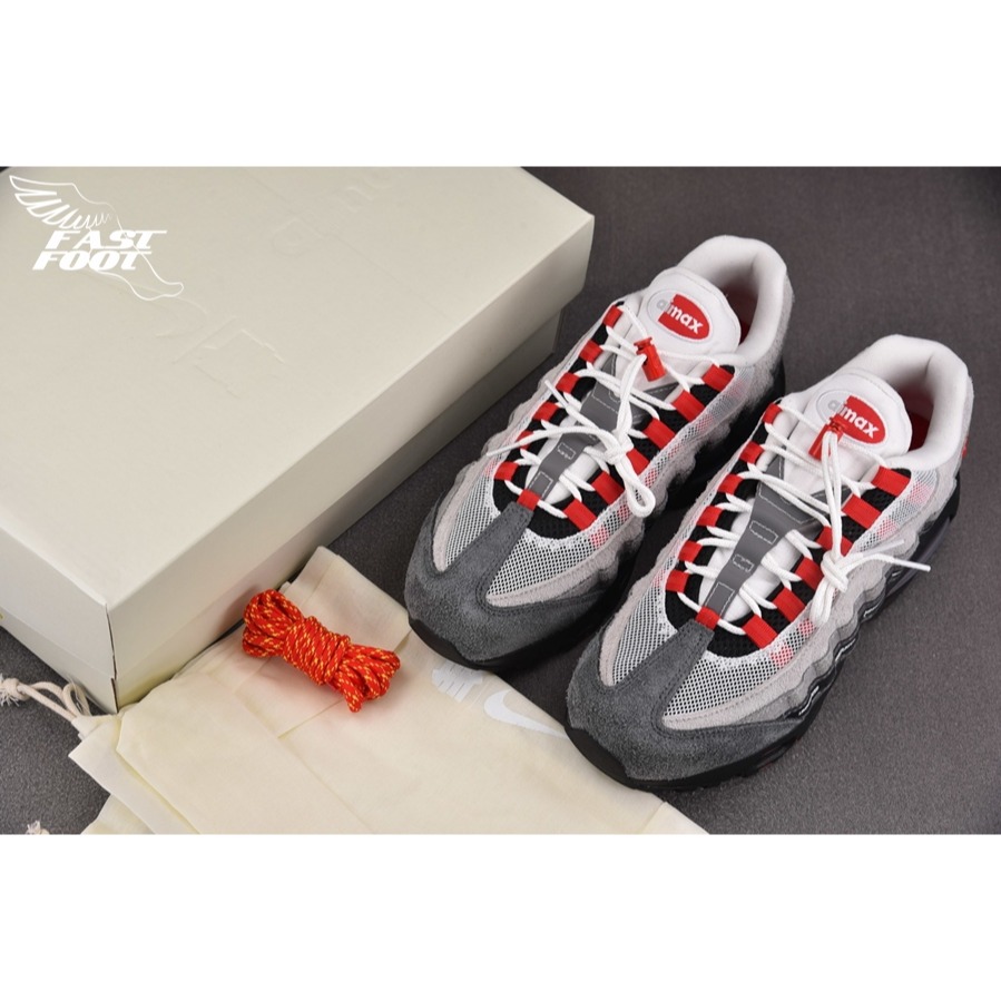 快腳🔎 UNDEFEATED × Nike Air Max 95 SP 灰紅 超強聯名 IB4523-003-細節圖3