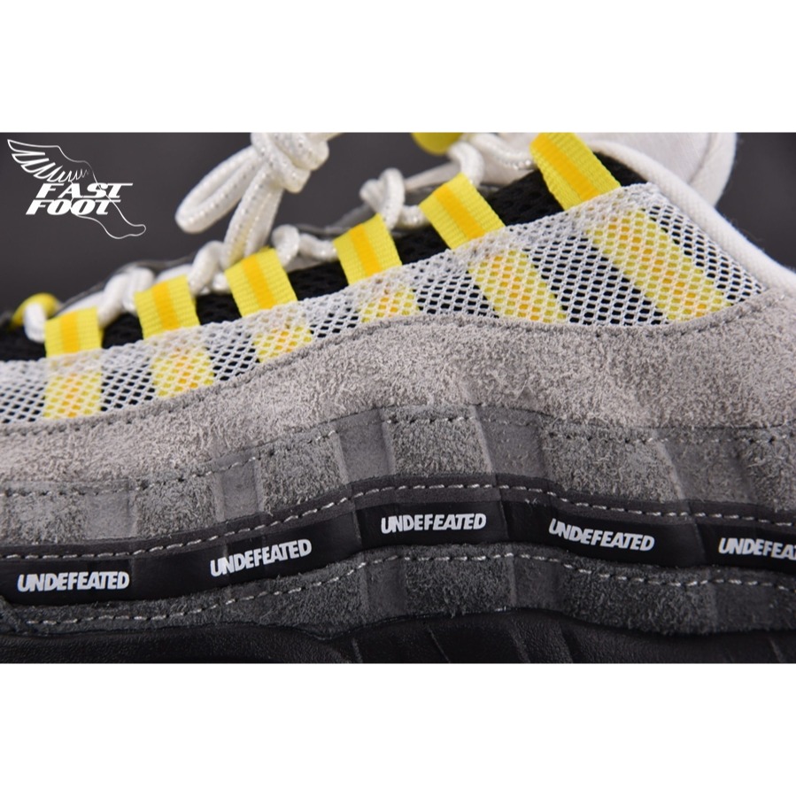 快腳🔎 UNDEFEATED × Nike Air Max 95 SP 灰黃 超強聯名 IB4523-004-細節圖6