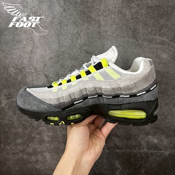 快腳🔎 UNDEFEATED × Nike Air Max 95 SP 灰黃 超強聯名 IB4523-004-細節圖2
