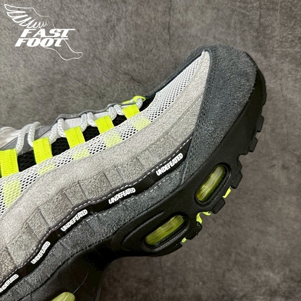 快腳🔎 UNDEFEATED × Nike Air Max 95 SP 灰黃 超強聯名 IB4523-004-細節圖6