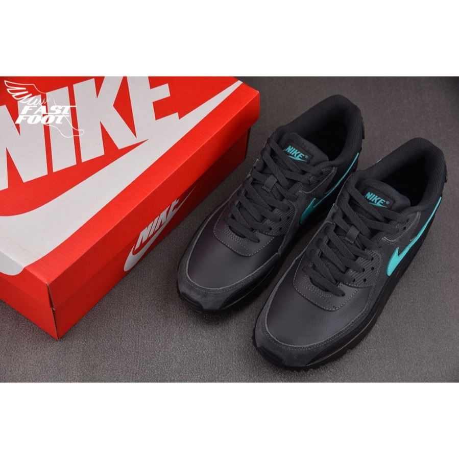 快腳🔎 Nike Air Max 90 蒂芬妮配色 黑綠 菸草灰 IF0670-002-細節圖3