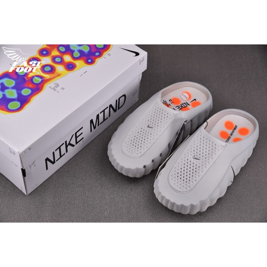 快腳🔎 Nike Mind 001  賽前穆勒鞋 灰色 恢復鞋  HQ4307-003-細節圖3