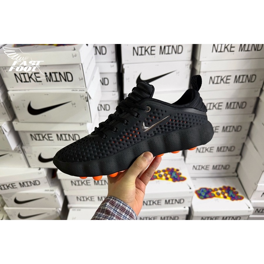 快腳🔎 Nike Mind 002 黑 恢復鞋  按摩 慢跑鞋 HQ4308-001-細節圖4