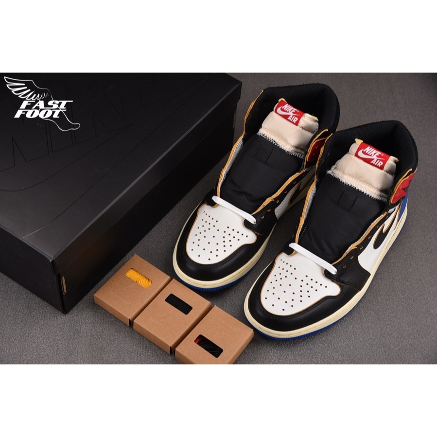 快腳🔎 Union x Fragment × Air Jordan 1 High OG 籃球鞋 IO7847-002-細節圖3