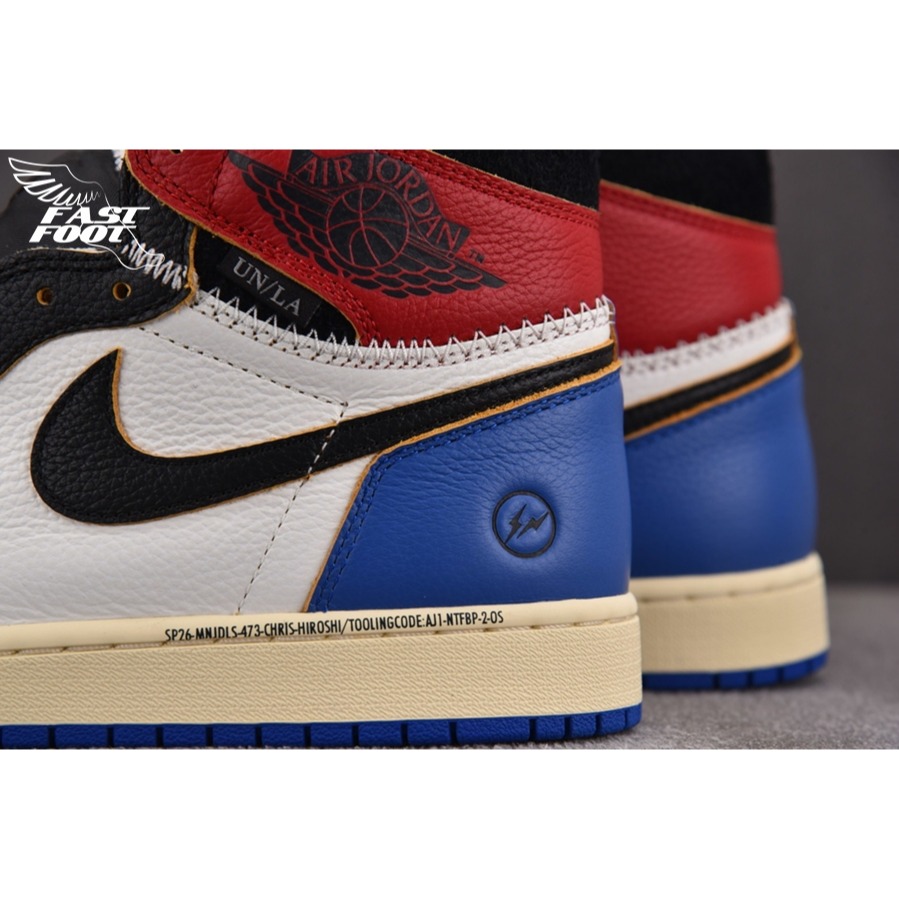快腳🔎 Union x Fragment × Air Jordan 1 High OG 籃球鞋 IO7847-002-細節圖6