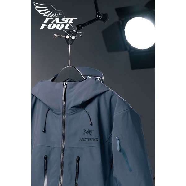 快腳🔎 ARCTERYX 始祖鳥 Alpha SV 防風 防水機能外套 風衣 菸草深灰-細節圖2