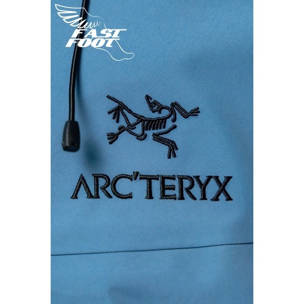 快腳🔎 ARCTERYX 始祖鳥 Alpha SV 防風 防水機能外套 風衣 水洗藍-細節圖4