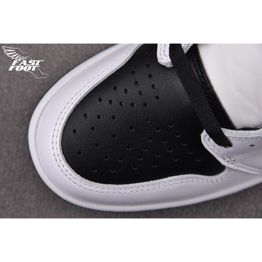 快腳🔎 AJ1 x Union Fragment 黑白 閃電三方聯名 II7282-100-細節圖4